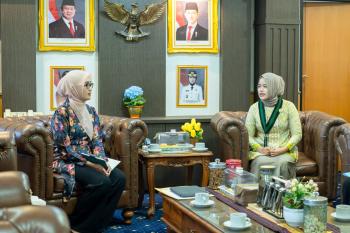 Perkuat Peran Perempuan dalam Pembangunan, Wagub Jihan Sambut Baik Inisiatif KOHATI HMI